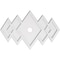 Ekena Millwork Zoe Architectural Grade PVC Ceiling Medallion, 38"W x 25 3/8"H x 3"ID x 11 3/4"C x 1"P, One-Piece CMP38X25ZE-03000 - alternate 1